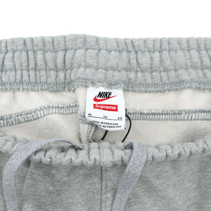 HF9630-063 Supreme Nike Sweatpant Heather Grey