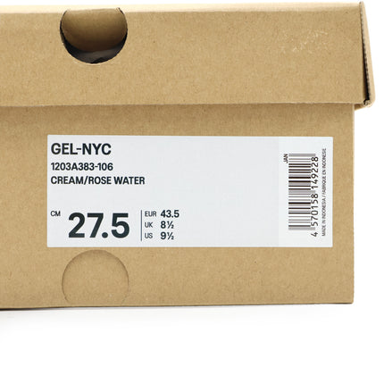 1203A383-106 Asics Gel-NYC Cream Rose Water (Men's)