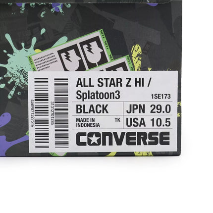31312701 Splatoon3 Converse All Star Z Hi Black (Men's)