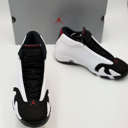 487471-160 Nike Air Jordan 14 Retro Black Toe (Men's)