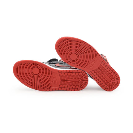 555088-063 Nike Air Jordan 1 Retro High OG Patent Bred Varsity Red Black (Men's)