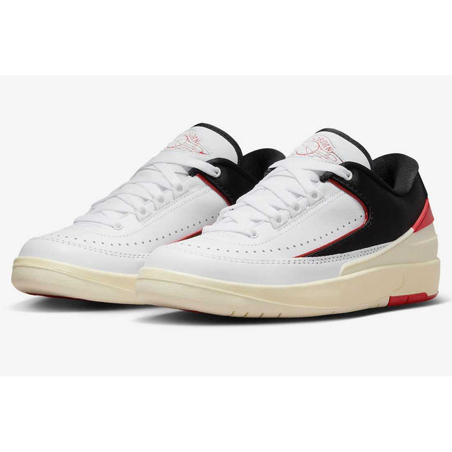 FD4849-106 Nike Air Jordan 2 Retro Low Black Satin (Women's)