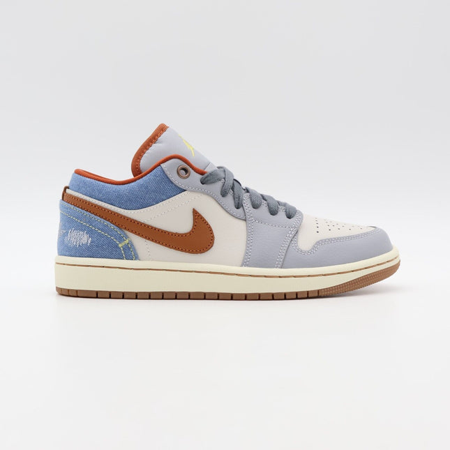 FZ5045-091 Nike Air Jordan 1 Low Phantom Coconut Milk Amber Brown (Women's)