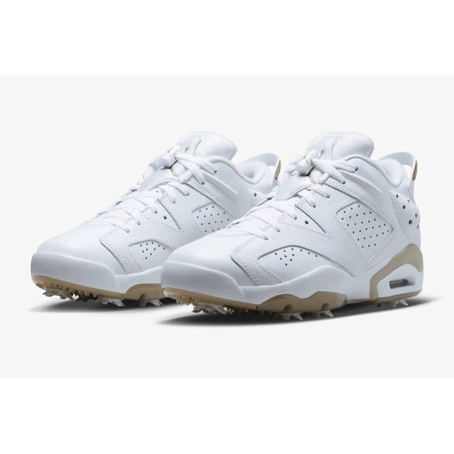 DV1376-100 Nike Air Jordan 6 Low Golf White Khaki