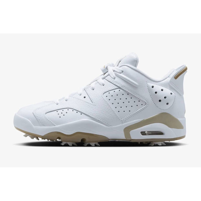 DV1376-100 Nike Air Jordan 6 Low Golf White Khaki