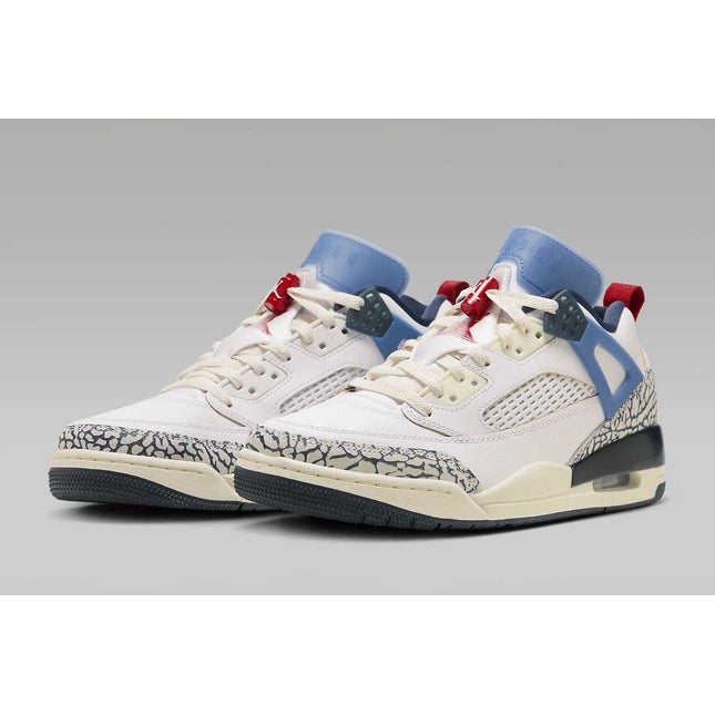 HM3712-164 Nike Jordan Spizike Low White Aegean Storm (Men's)