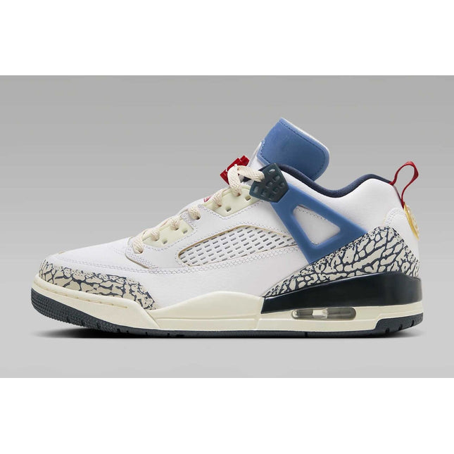 HM3712-164 Nike Jordan Spizike Low White Aegean Storm (Men's)