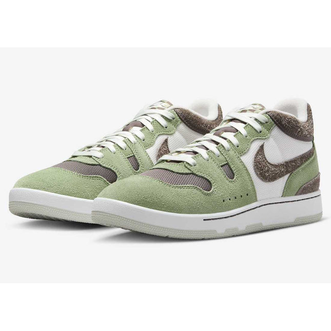 FN0648-300 Nike Attack Oil Green and Ironstone (Men's)