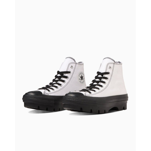 31311790 Converse All Star Chunk Backzip Hi White Black (Men's)