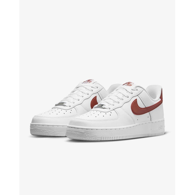 DD8959-115 Nike Air Force 1 '07 White Rugged Orange (Women's)