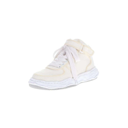 A07FW703-white Maison MIHARA YASUHIRO WAYNE Original Sole Canvas Hi Cut (Men's)