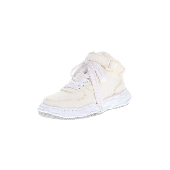 A07FW703-white Maison MIHARA YASUHIRO WAYNE Original Sole Canvas Hi Cut (Men's)