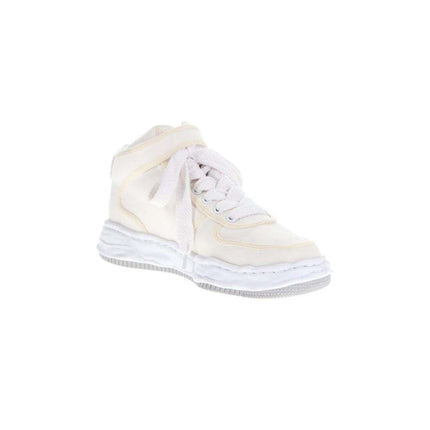A07FW703-white Maison MIHARA YASUHIRO WAYNE Original Sole Canvas Hi Cut (Men's)