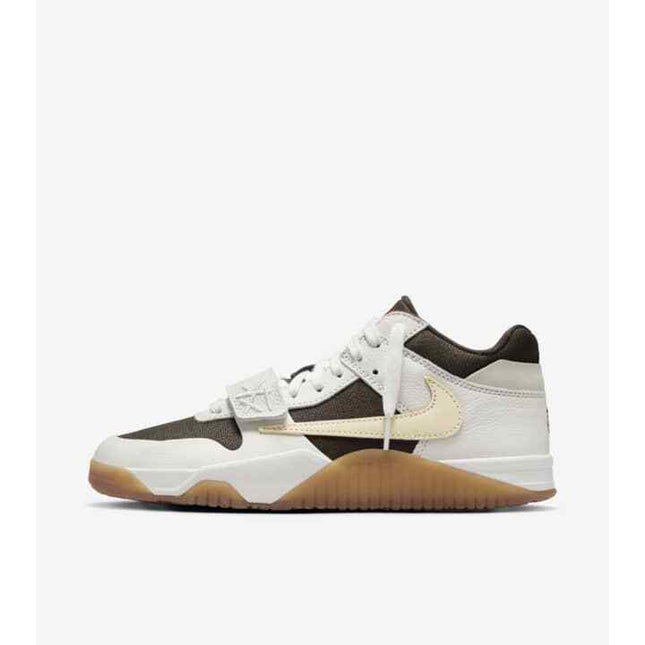 FZ8117-100 Travis Scott Nike Jordan Jumpman Jack TR Sail and Dark Mocha (Men's)