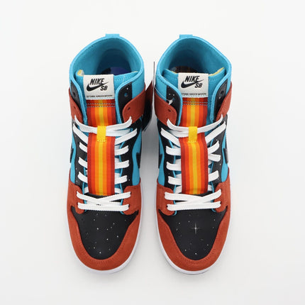 FQ1775-400 Di�forr Greenwood Nike SB Dunk High Decon QS Turquoise Blue (Men's)