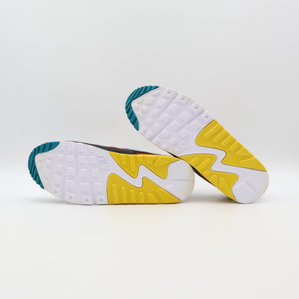 CJ5482-100 Nike Air Max 90 Be True Rainbow White Wolf Grey Black (Men's)