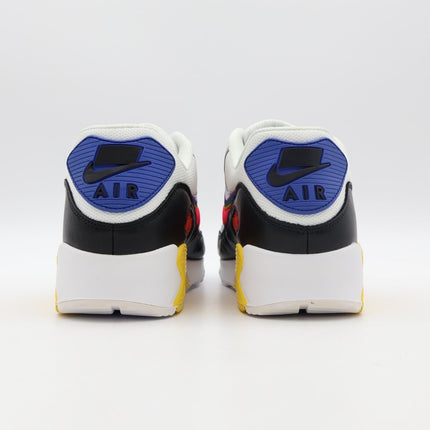 CJ5482-100 Nike Air Max 90 Be True Rainbow White Wolf Grey Black (Men's)