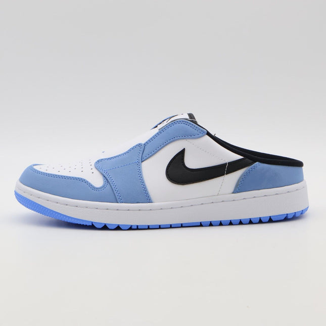 FJ1214-400 Nike Air Jordan 1 Mule Golf University Blue White Black (Men's)