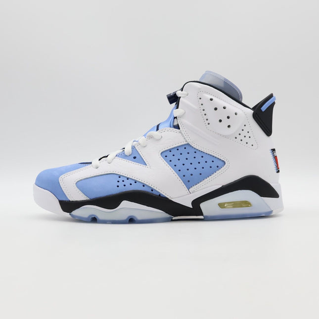 CT8529-410 Nike Air Jordan 6 UNC University Blue White College Navy (Men's)