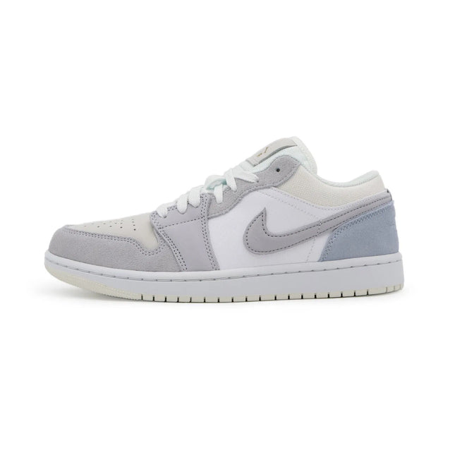 CV3043-100 Nike Air Jordan 1 Low Paris White Sky Football Grey Blue (Men's)