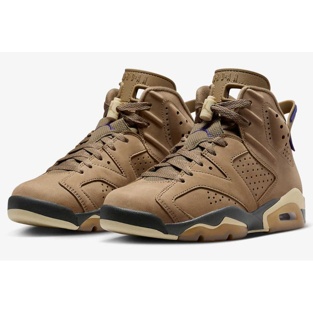 FD1643-300 Nike Air Jordan 6 Retro GORE-TEX Brown Kelp (Women's)
