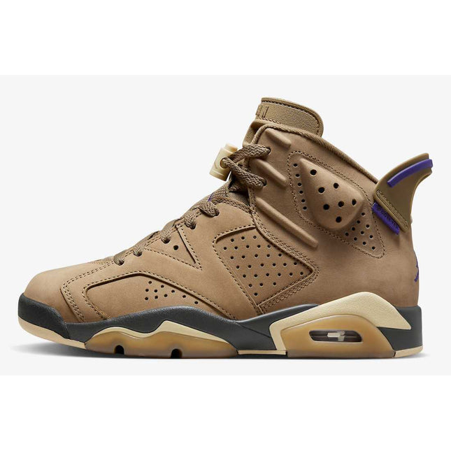 FD1643-300 Nike Air Jordan 6 Retro GORE-TEX Brown Kelp (Women's)