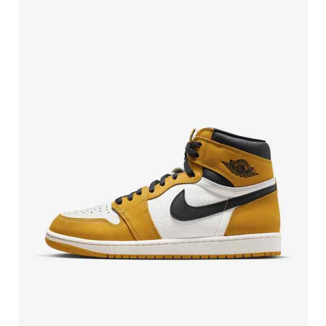 DZ5485-701 Nike Air Jordan 1 Retro High OG Yellow Ochre (Men's)