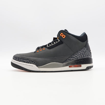 CT8532-080 Nike Air Jordan 3 Retro Fear Night Stadium Total Orange Black (Men's)