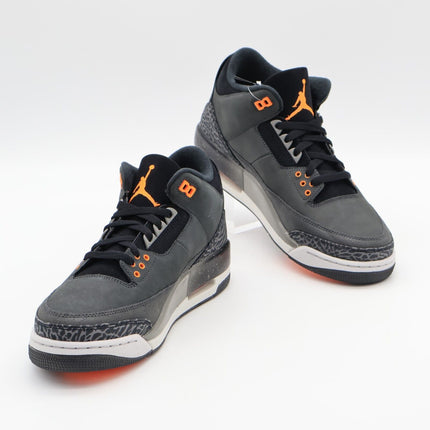 CT8532-080 Nike Air Jordan 3 Retro Fear Night Stadium Total Orange Black (Men's)