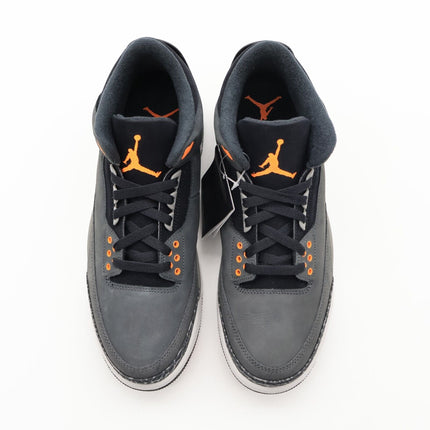 CT8532-080 Nike Air Jordan 3 Retro Fear Night Stadium Total Orange Black (Men's)