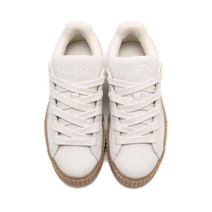 396813-03 Fenty Puma Creeper Phatty Nubuck Warm White Puma Gold Gum (Men's)