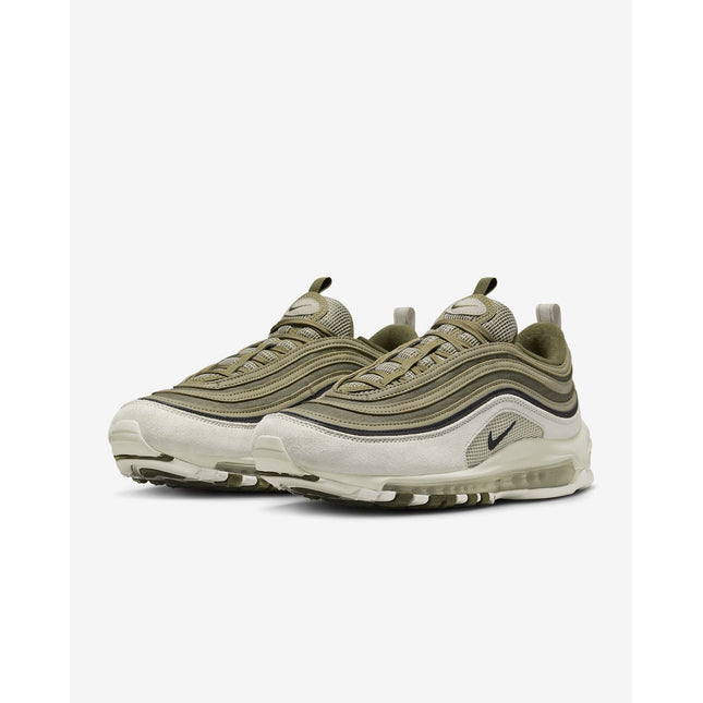 FB9619-002 Nike Air Max 97 SE Light Bone Medium Olive Neutral Black (Men's)