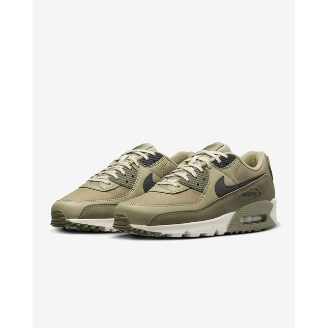 FB9657-200 Nike Air Max 90 Neutral Medium Olive Light Bone Black (Men's)