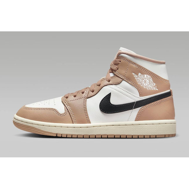 BQ6472-103 Nike Air Jordan 1 Mid Desert (Women's)