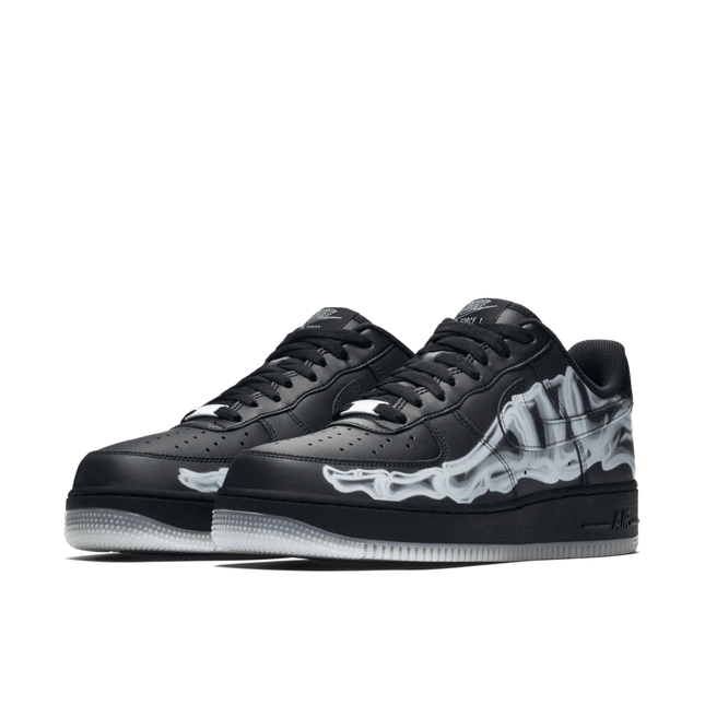 BQ7541-001 Nike Air Force 1 Low Black Skeleton (Men's)