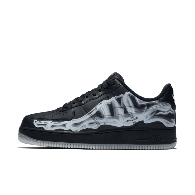 BQ7541-001 Nike Air Force 1 Low Black Skeleton (Men's)