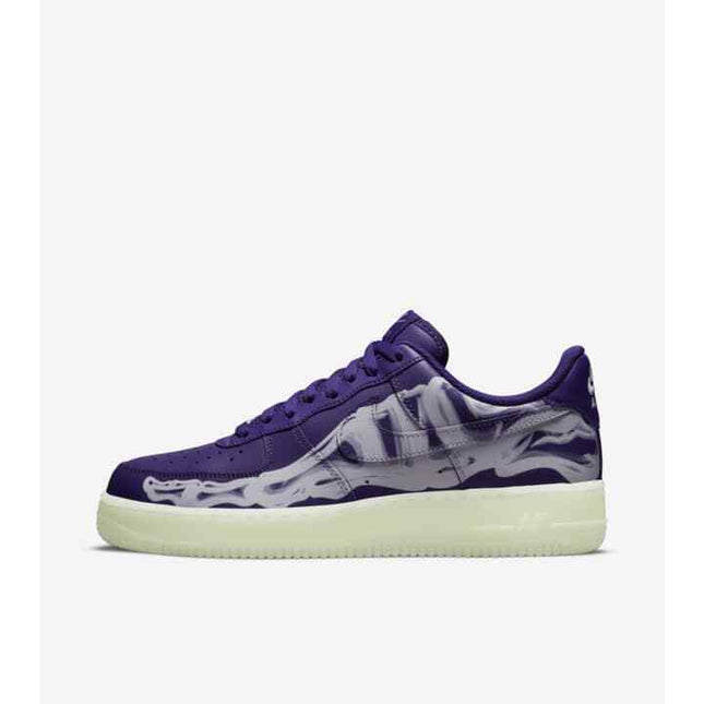 CU8067-500 Nike Air Force 1 Purple Skeleton (Men's)
