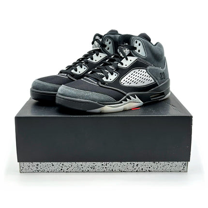 DB0731-001 Nike Air Jordan 5 Retro Anthracite Wolf Grey Clear Black Metal Silver