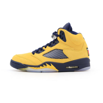 CQ9541-704 Nike Air Jordan 5 Retro SP Michigan Amarillo College Navy (Men's)