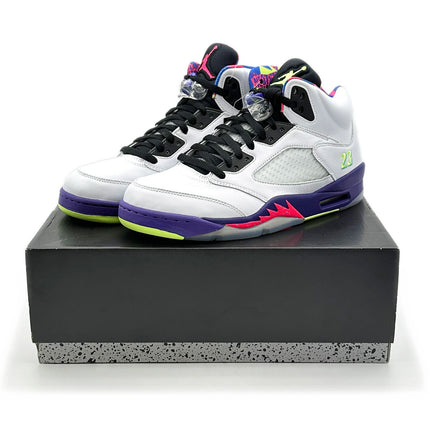 DB3335-100 Nike Air Jordan 5 Retro Alternate Bel-Air White Purple Pink (Men's)