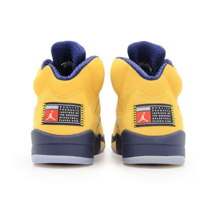 CQ9541-704 Nike Air Jordan 5 Retro SP Michigan Amarillo College Navy (Men's)