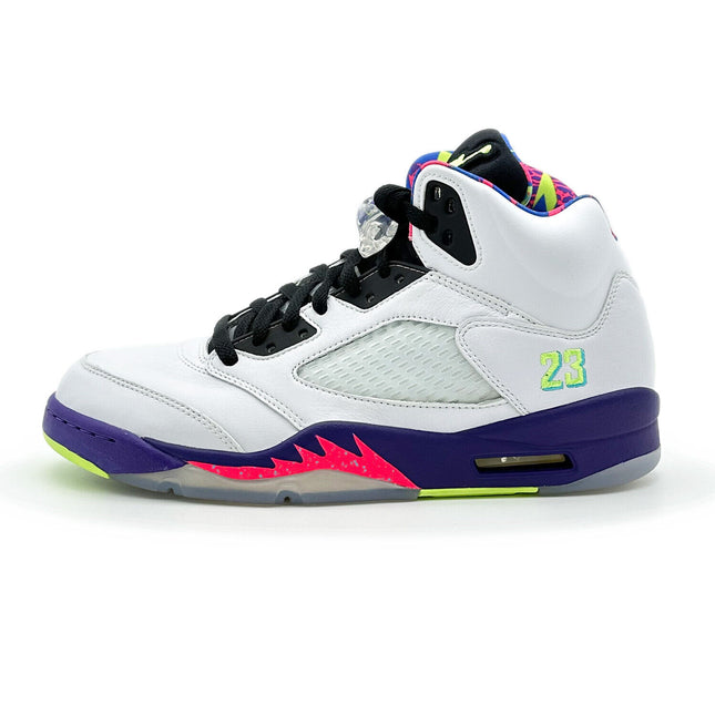 DB3335-100 Nike Air Jordan 5 Retro Alternate Bel-Air White Purple Pink (Men's)