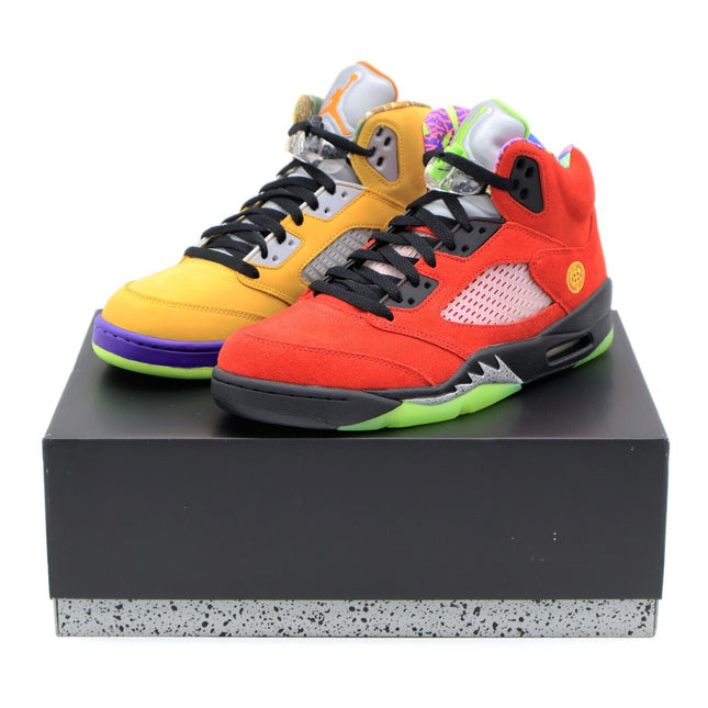 CZ5725-700 Nike Air Jordan 5 Retro What the Solar Orange Red Yellow (Men's)