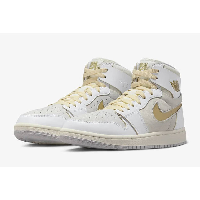 DV1307-107 Nike Air Jordan 1 High Zoom CMFT 2 Metallic Gold