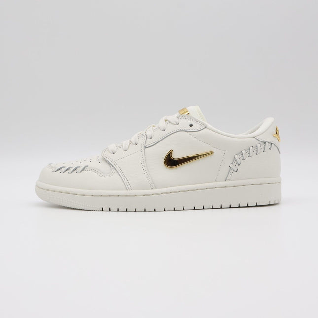 FN5032-100 Nike Air Jordan 1 Low Method Of Make White Gold (Women's)