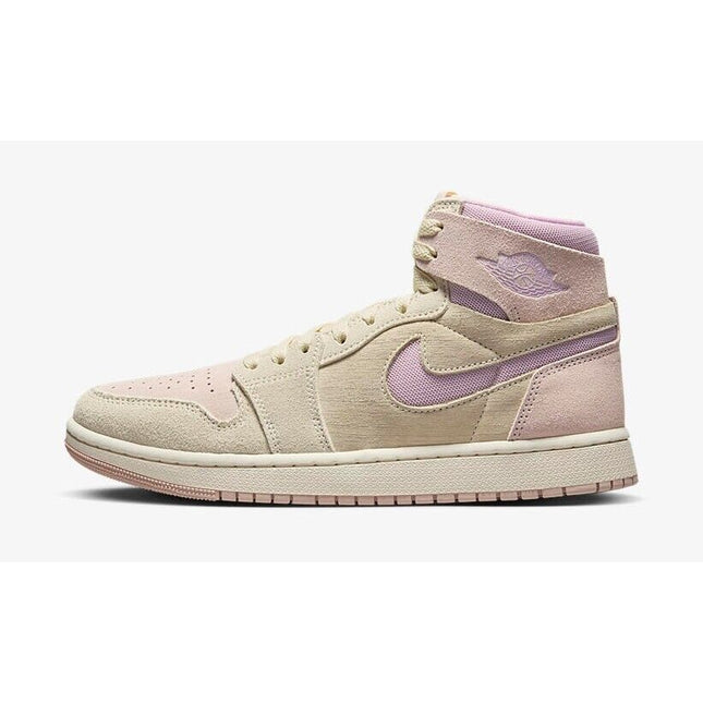 DV1305-100 Nike Air Jordan 1 Zoom CMFT 2 Particle Beige Plum Chalk (Women's)