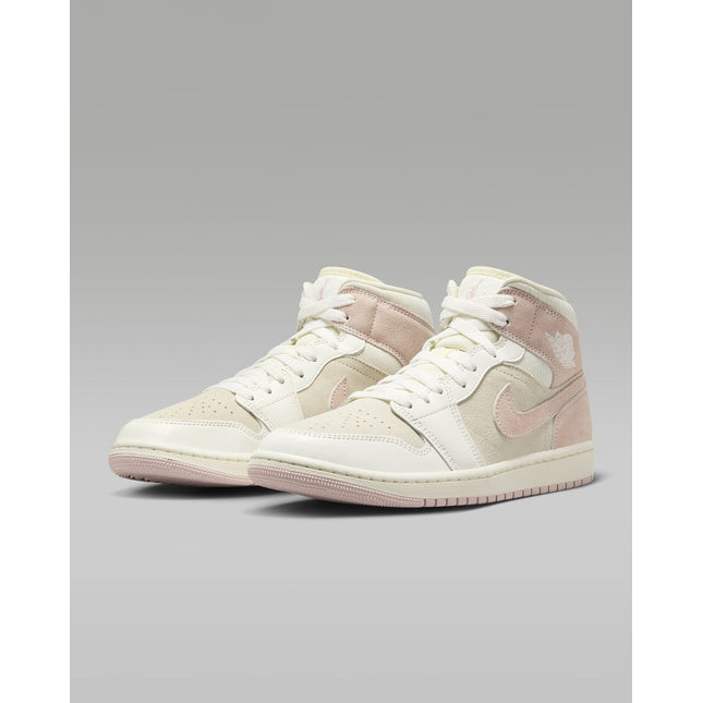 FQ1926-161 Nike Air Jordan 1 Mid SE Coconut Milk Sail Legend Pink (Women's)