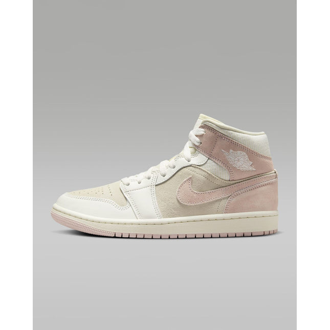 FQ1926-161 Nike Air Jordan 1 Mid SE Coconut Milk Sail Legend Pink (Women's)