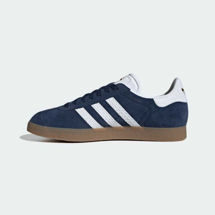 JH6197 adidas Originals Gazelle Night Indigo Footwear White Gum (Men's)