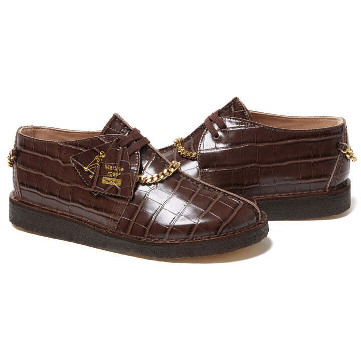 Supreme Martine Rose Clarks Desert Trek Brown FW24 Week4 Supreme Martine Rose Clarks Desert Trek Brown FW24 Week4